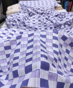 Multicolor Cotton Seer sucker fabric for Women's Kurta