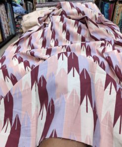 Multicolor Cotton Poplin print fabric for Women's Kurta