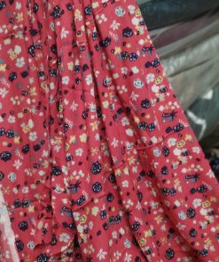Ditsy Floral Printed Rayon Crepe Fabric | Charu Creation